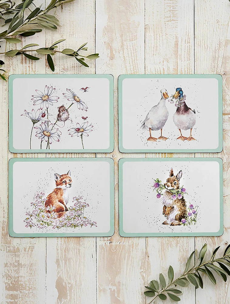 Набор из 4 плейсматов Wrendale Designs, 40х30 см от Royal Worcester
