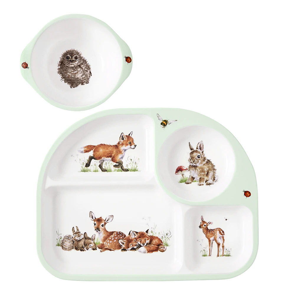 Набор детской посуды Wrendale Designs, 2 пр. от Royal Worcester