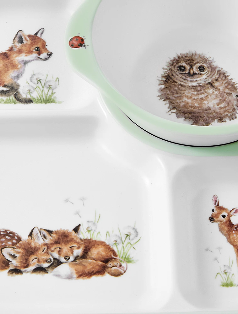Набор детской посуды Wrendale Designs, 2 пр. от Royal Worcester