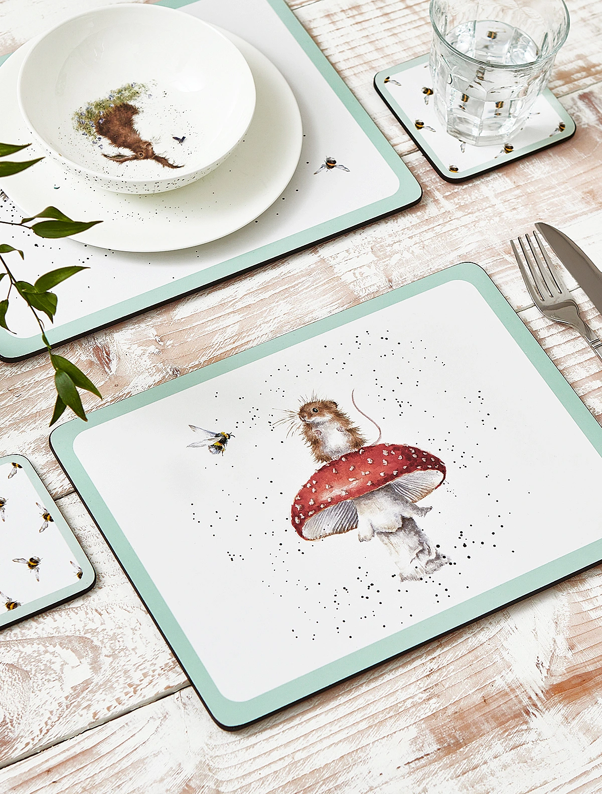 Набор из 6 плейсматов Wrendale Designs, 23х30 см