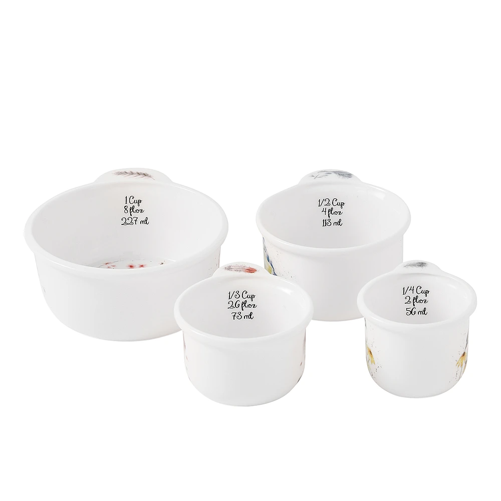Набор из 4 мерных чаш Wrendale Designs от Royal Worcester