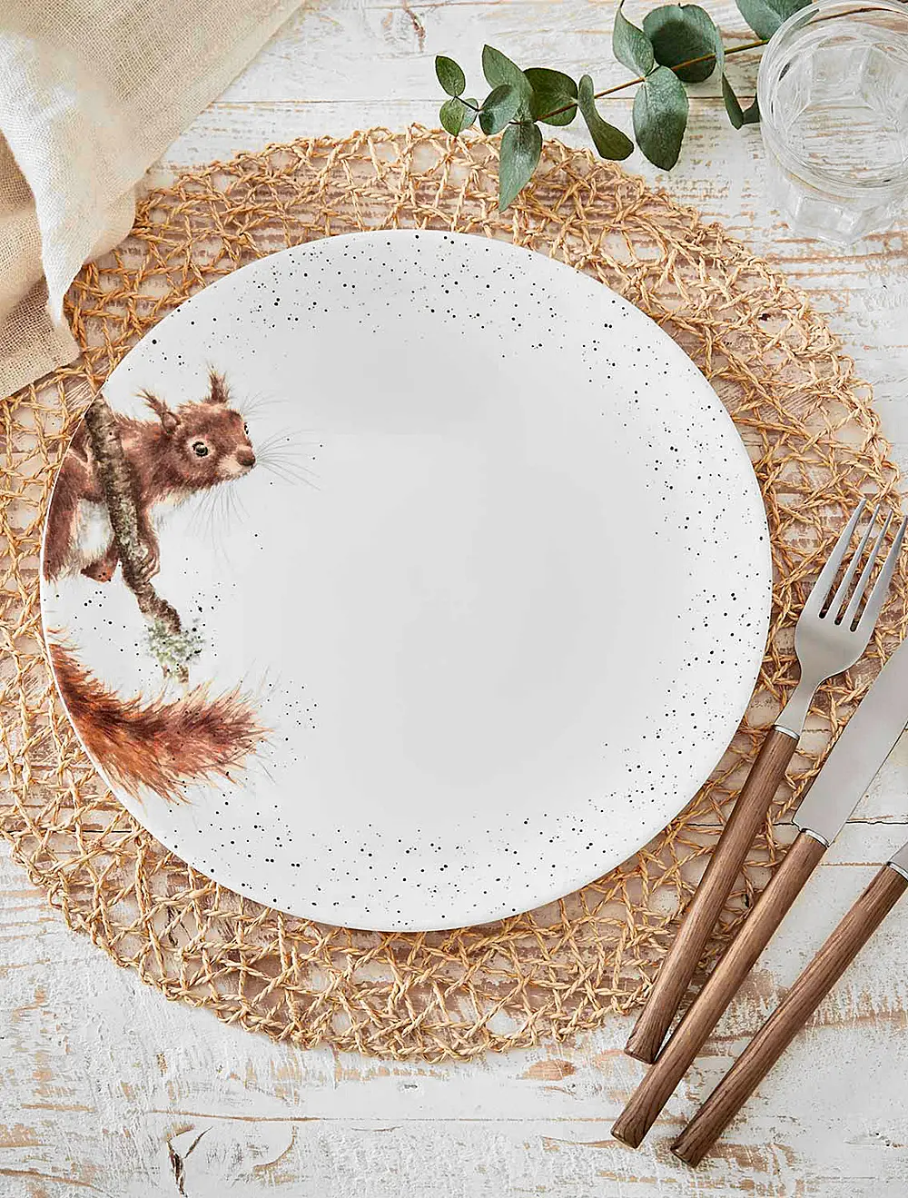 Набор из 4 обеденных тарелок Wrendale Designs, 27 см