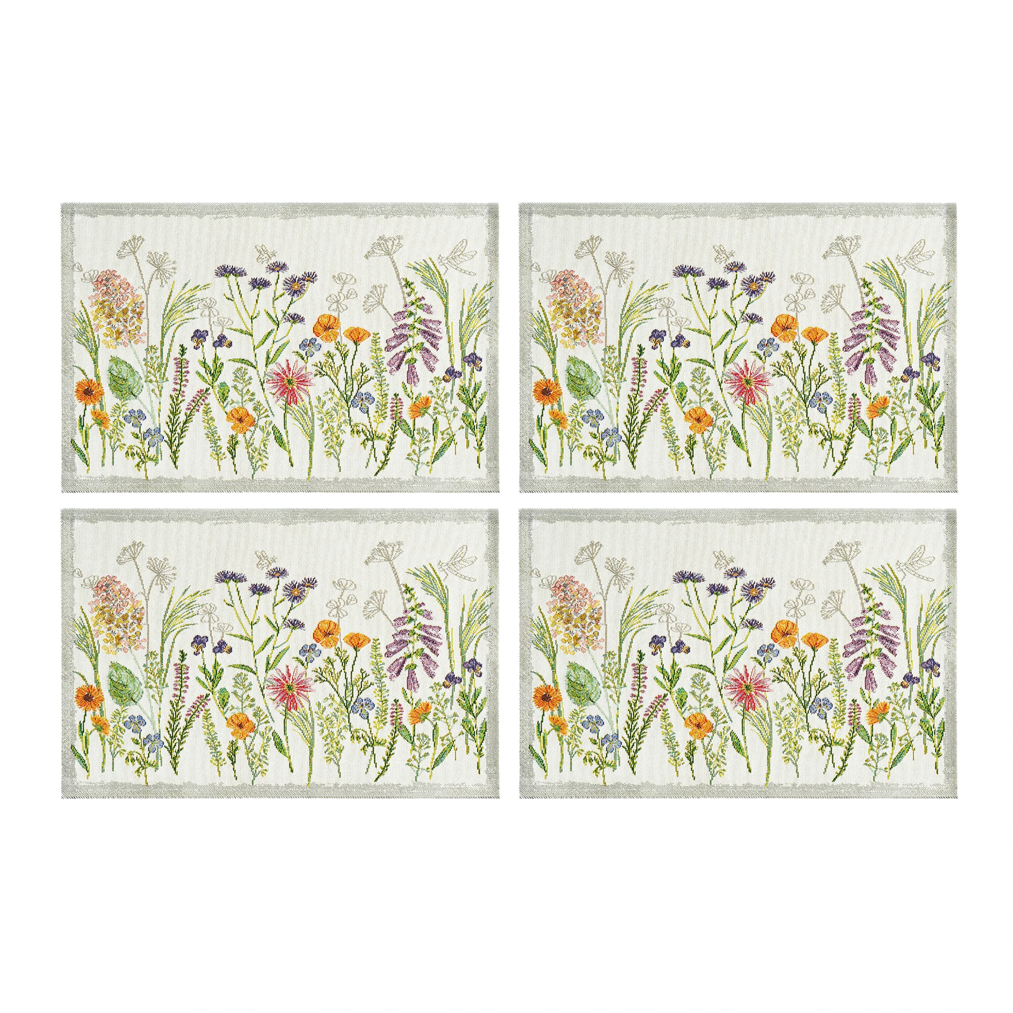 Набор из 4 плейсматов Garden Delight, 32х48 см