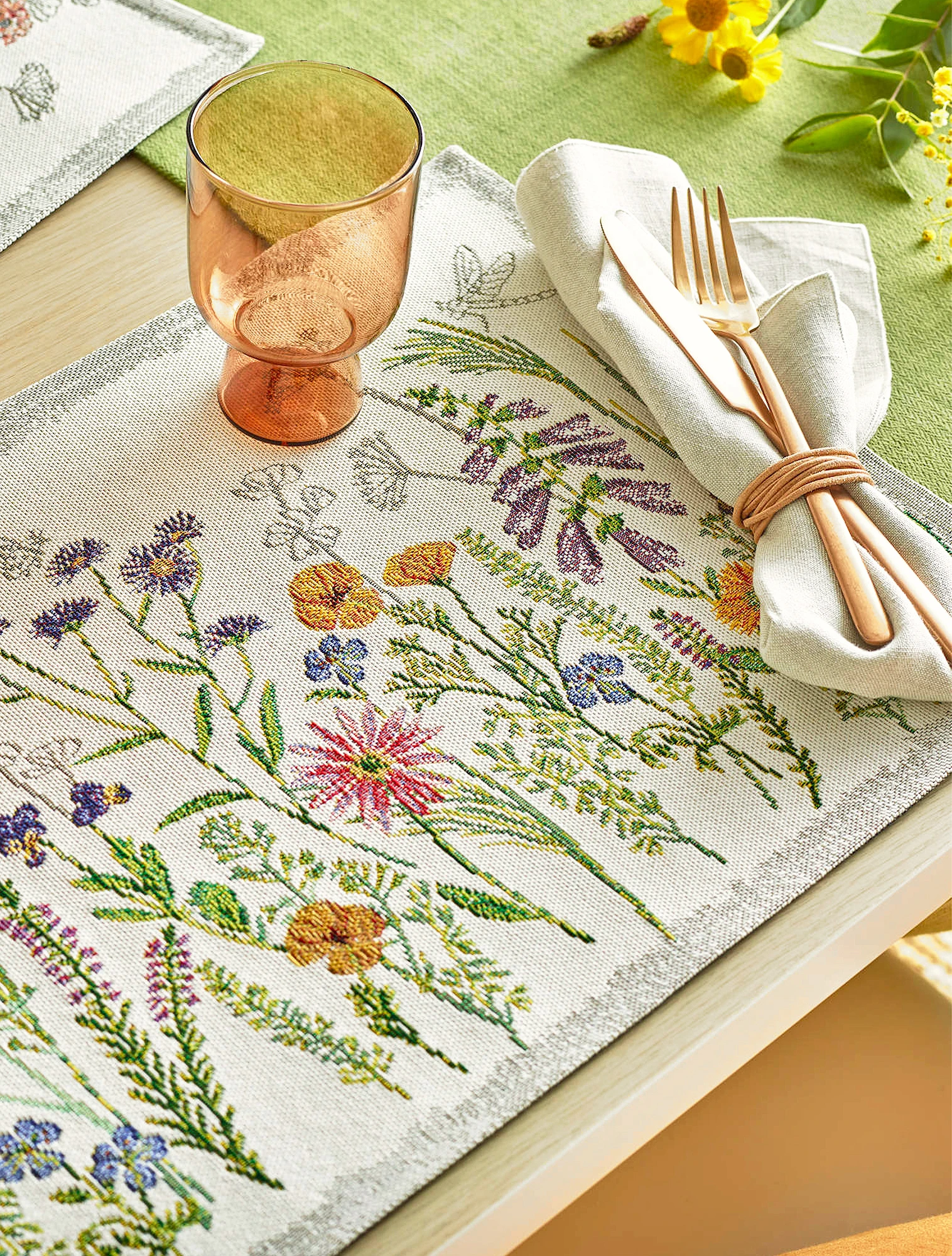 Набор из 4 плейсматов Garden Delight, 32х48 см