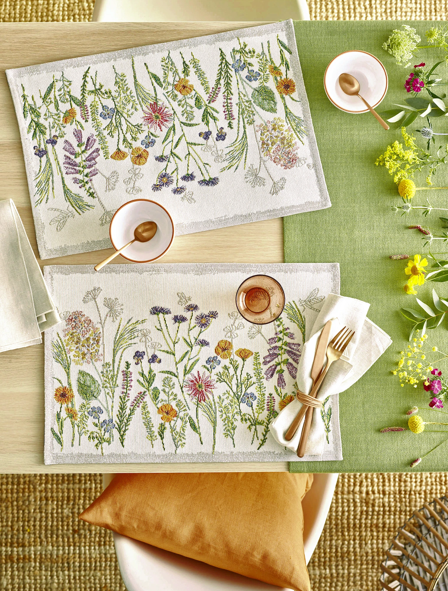 Набор из 4 плейсматов Garden Delight, 32х48 см