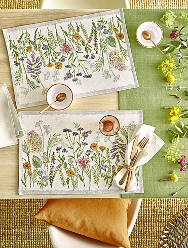 Набор из 4 плейсматов Garden Delight, 32х48 см