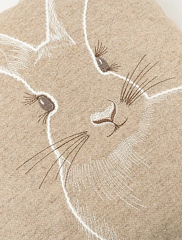 Декоративная наволочка Lady Bun, 40x40 см