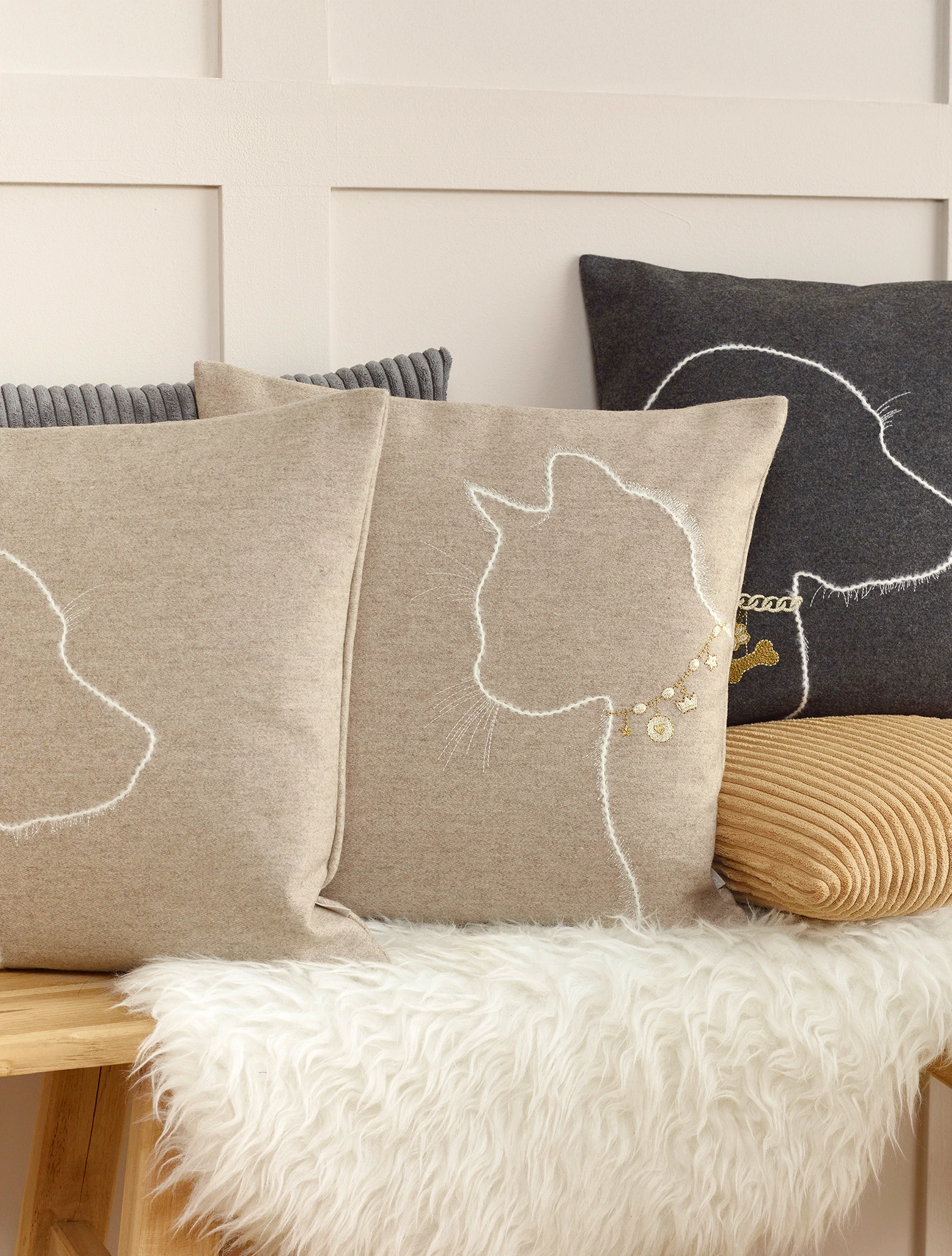 Декоративная наволочка Lucy, 40x40 см