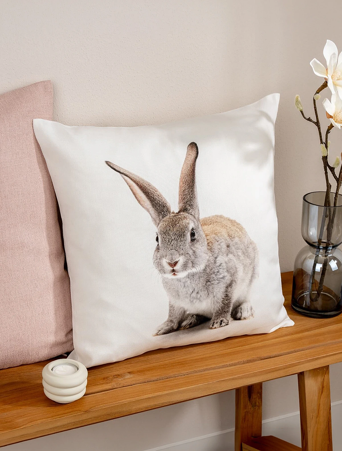 Декоративная наволочка One Rabbit, 45х45 см