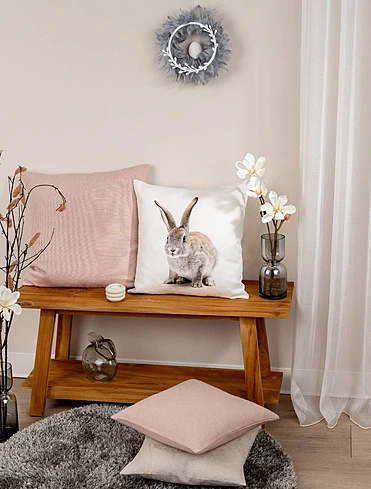 Декоративная наволочка One Rabbit, 45х45 см