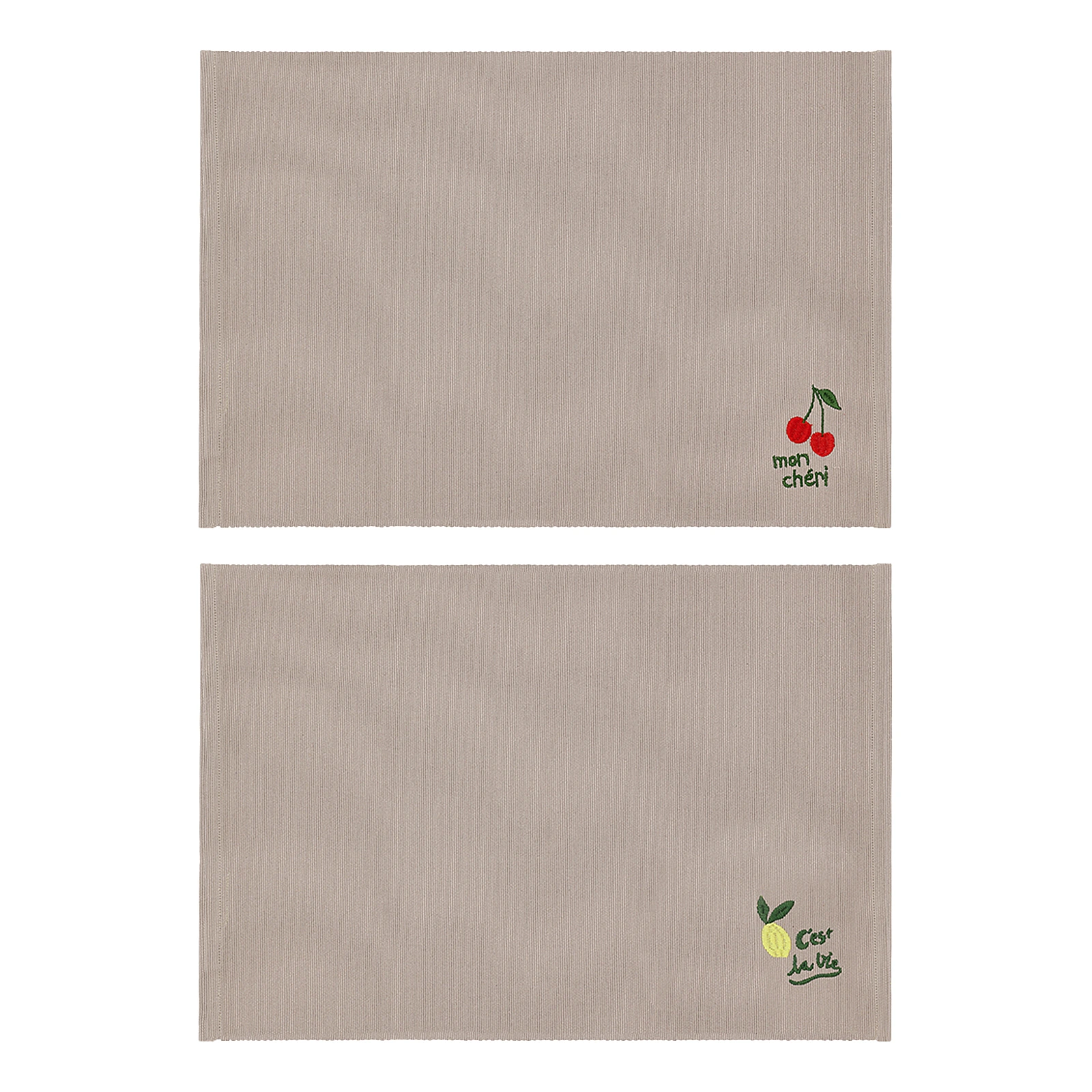 Набор из 2 плейсматов Bistro, 33x48 см