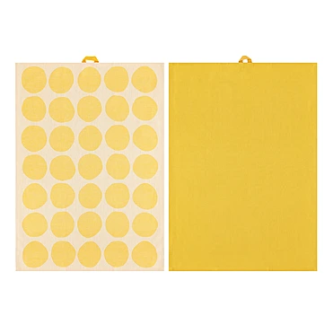 Набор из 2 кухонных полотенец Bubbles, 50х70 см