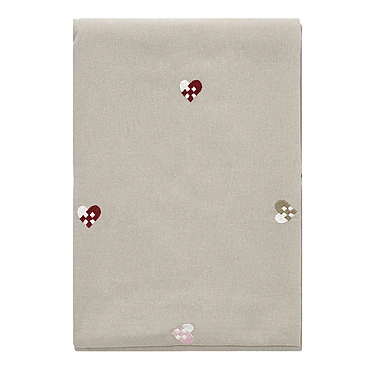 Скатерть прямоугольная Christmas Hearts, 140x270 см