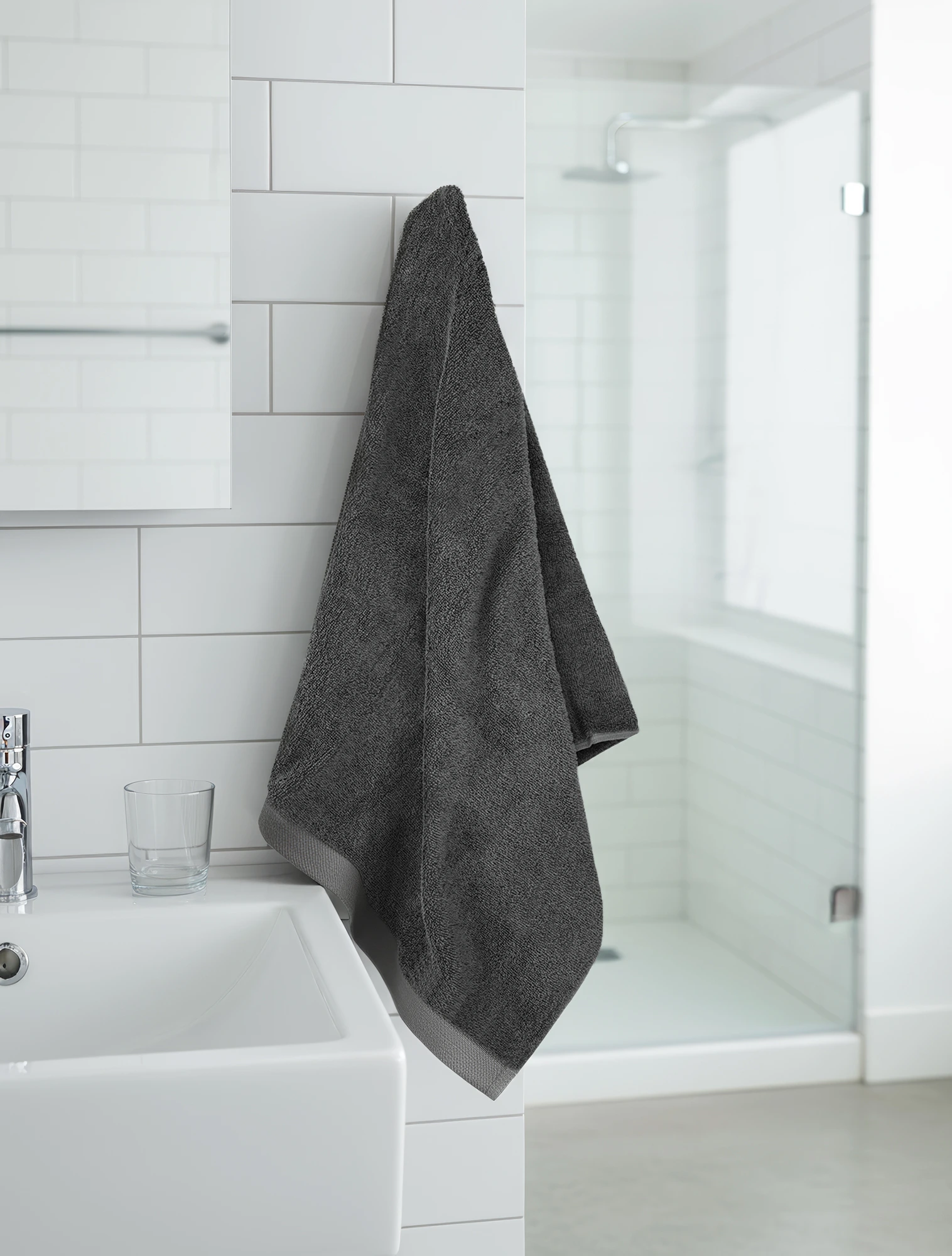 Полотенце Comfort Ash, 50x100 см