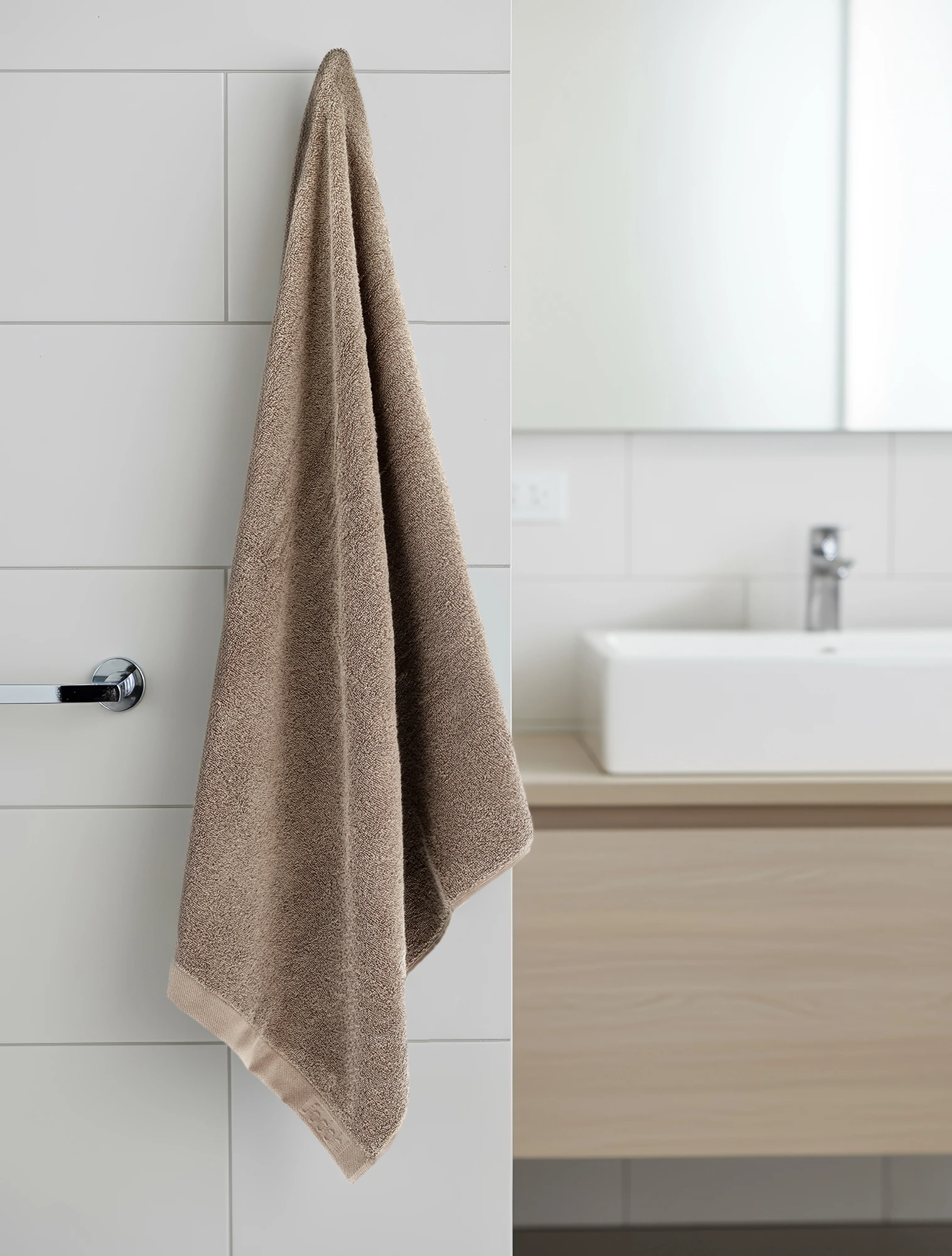 Полотенце Comfort Taupe, 70х140 см