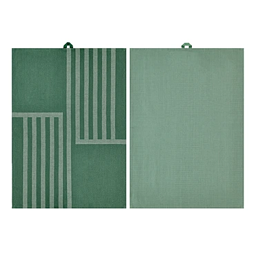 Набор из 2 кухонных полотенец Reflection, 50х70 см