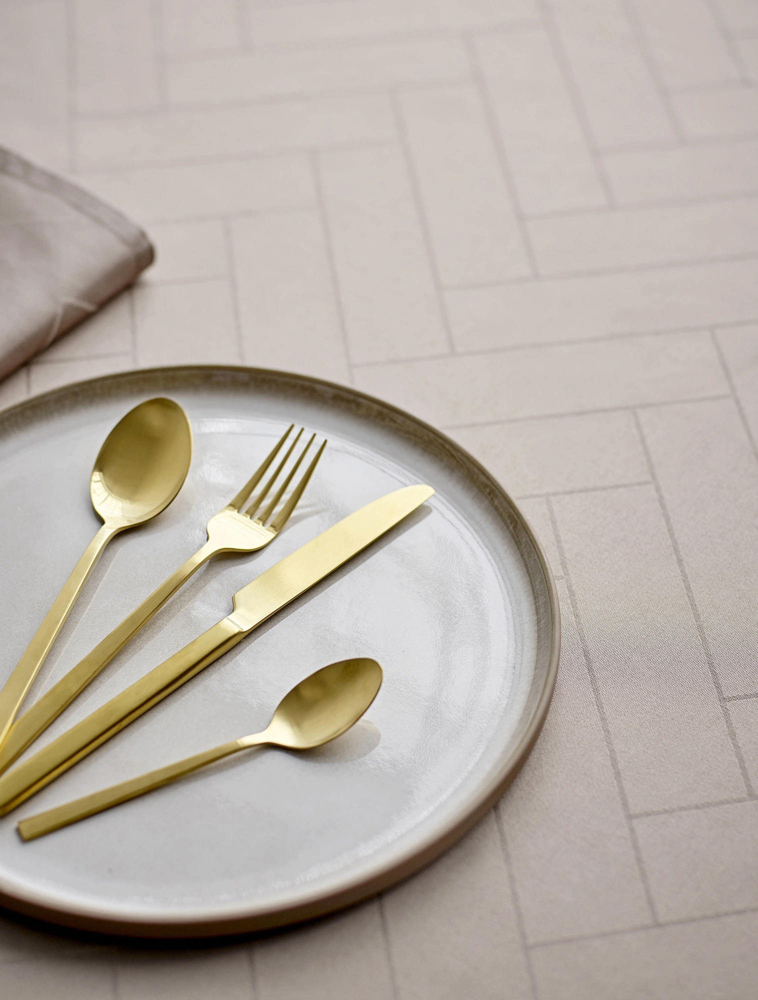 Скатерть прямоугольная Tiles Damask, 140x270 см