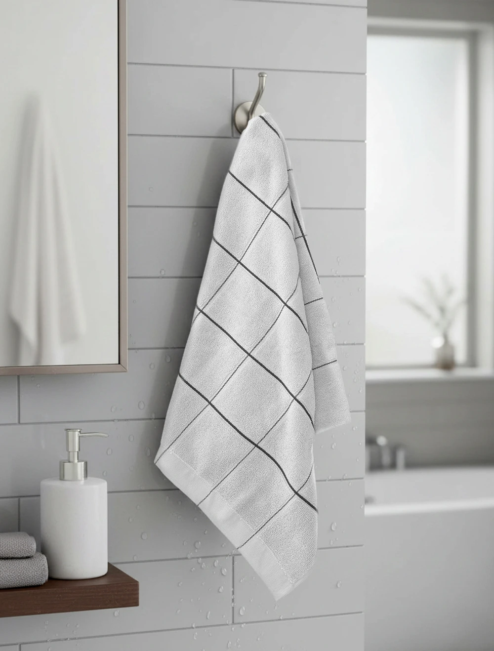 Полотенце Vista Cloud Grey, 50x100 см