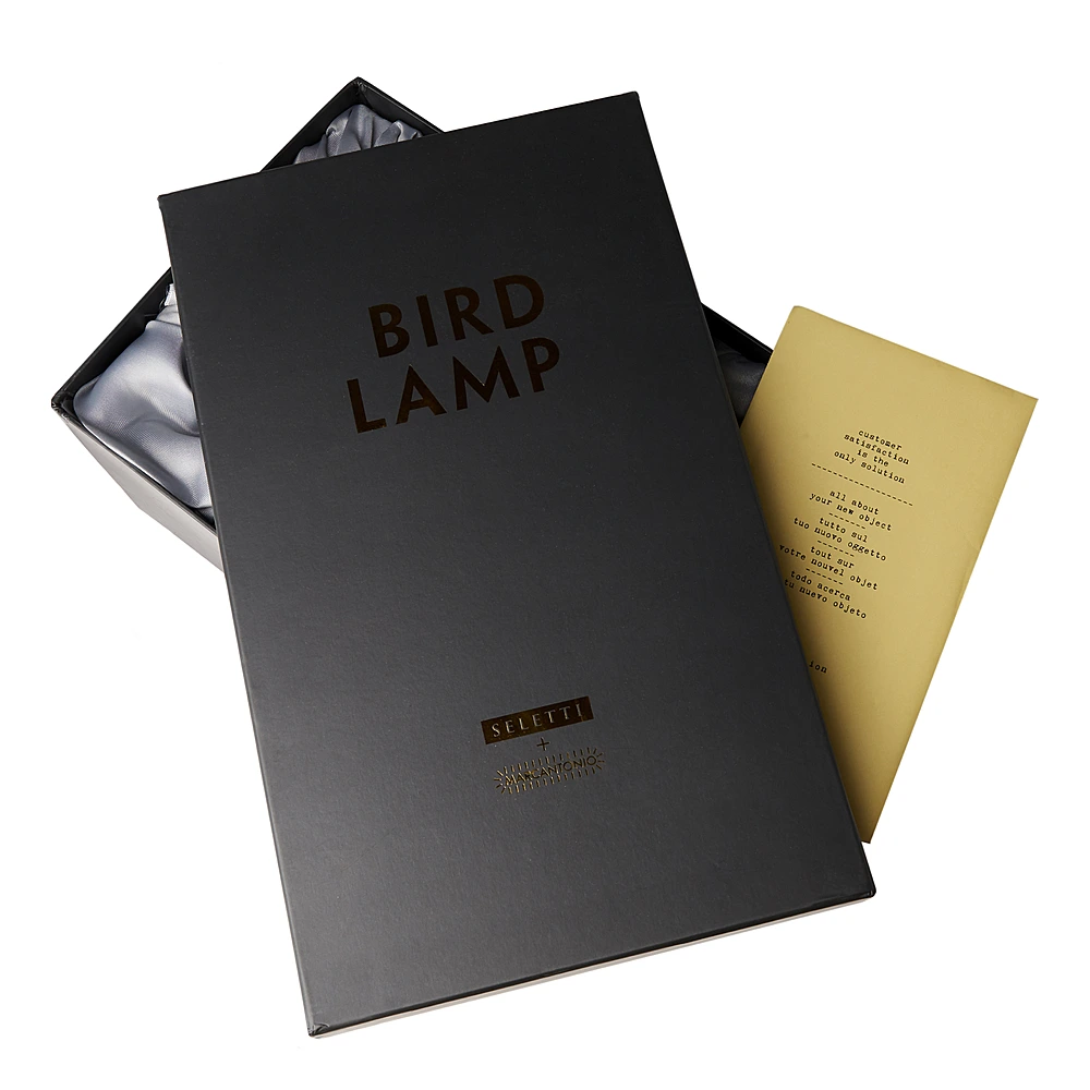 Настольная лампа Bird Lamp, 18,5 см от Seletti