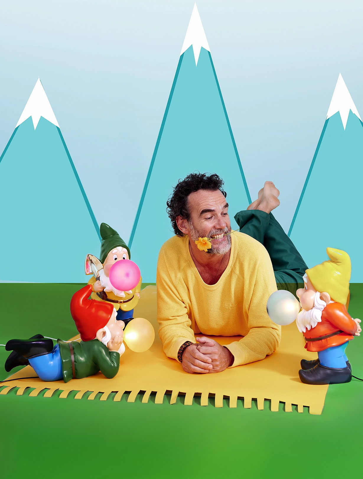 Настольная лампа Gummy Lamp, 40 см от Seletti