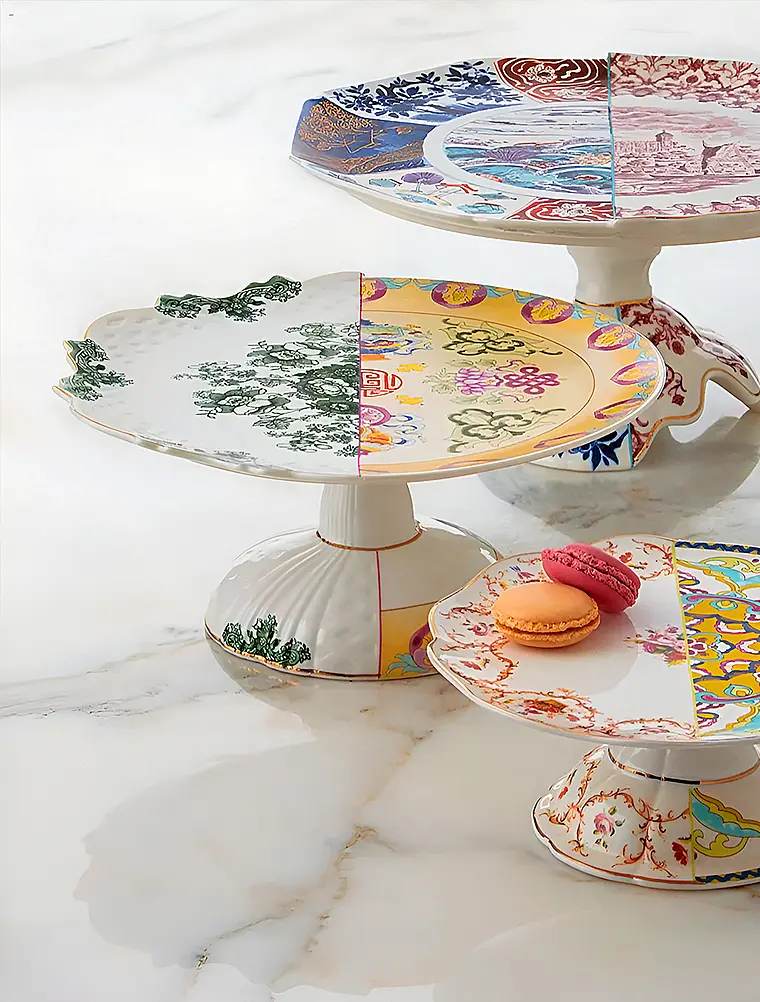 Тортовница на ножке Hybrid, 26 см от Seletti