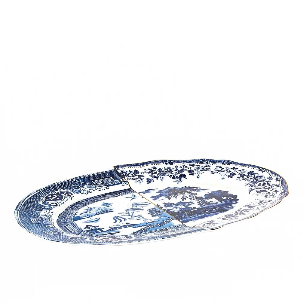 Плоское блюдо Hybrid, 37 см от Seletti