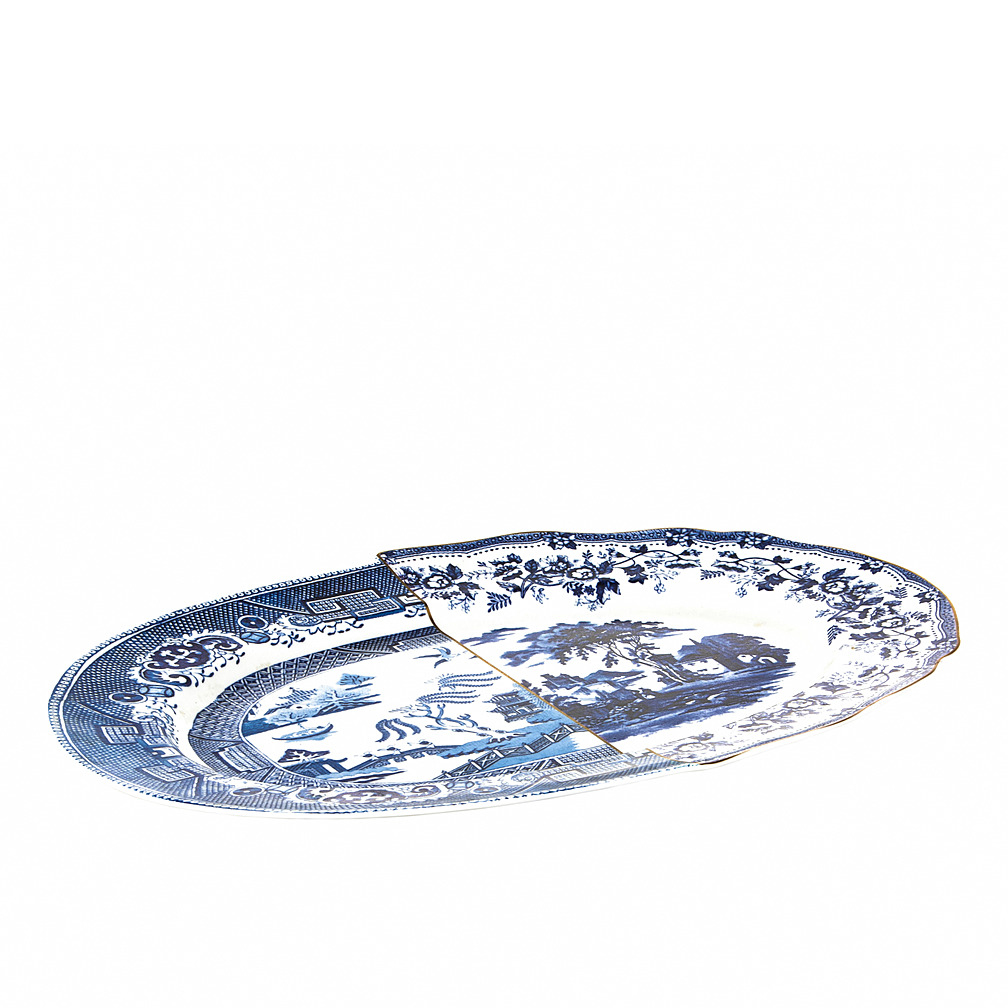 Плоское блюдо Hybrid, 37 см от Seletti