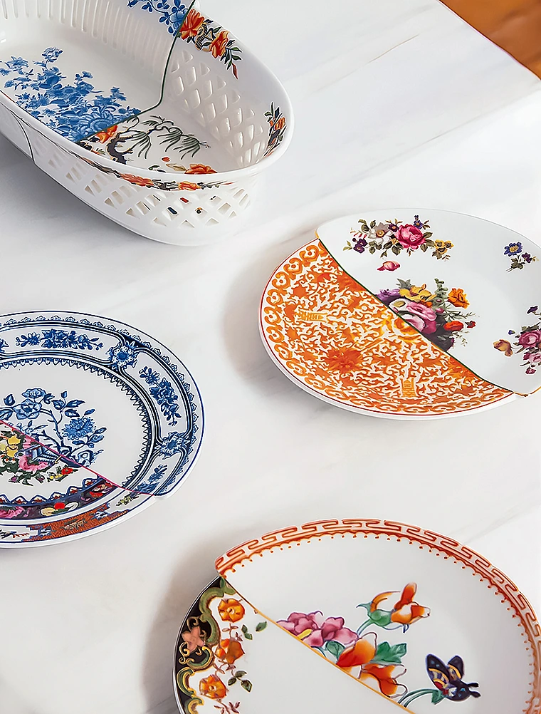 Пирожковая тарелка Hybrid, 15 см от Seletti