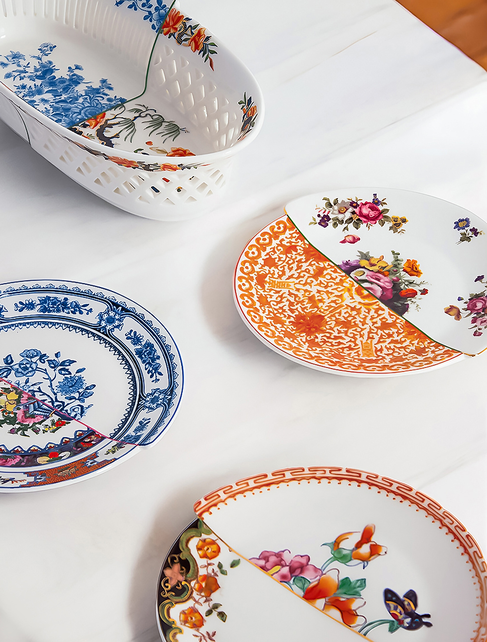 Пирожковая тарелка Hybrid, 15 см от Seletti