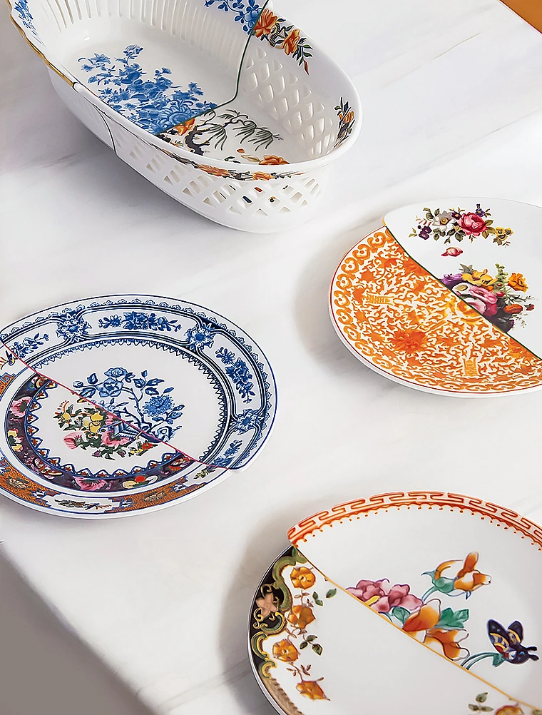 Пирожковая тарелка Hybrid, 15 см от Seletti