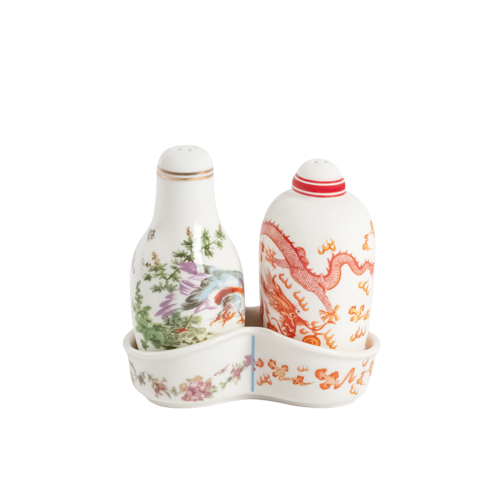 Набор из солонки и перечницы Hybrid, 10 см от Seletti