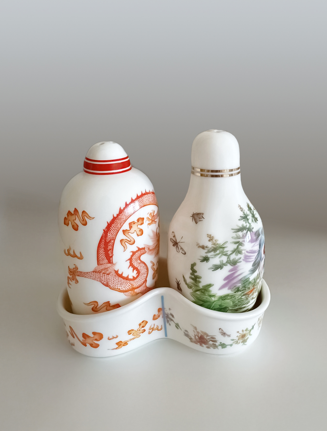 Набор из солонки и перечницы Hybrid, 10 см от Seletti