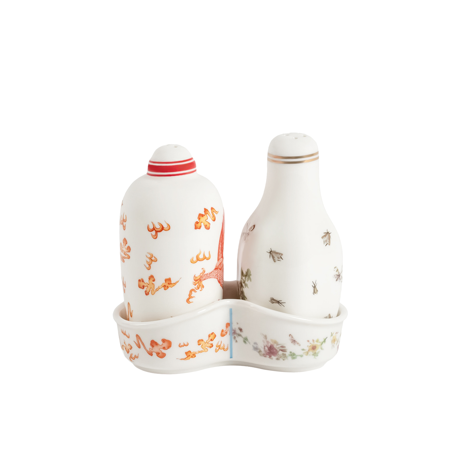 Набор из солонки и перечницы Hybrid, 10 см от Seletti