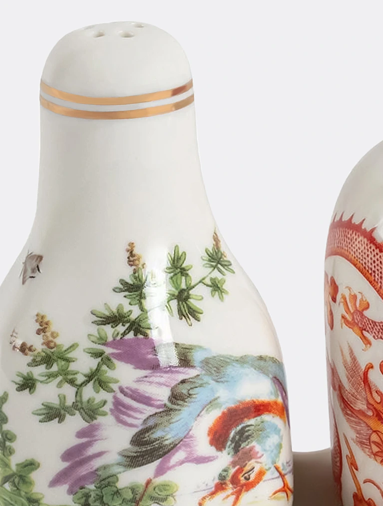 Набор из солонки и перечницы Hybrid, 10 см от Seletti