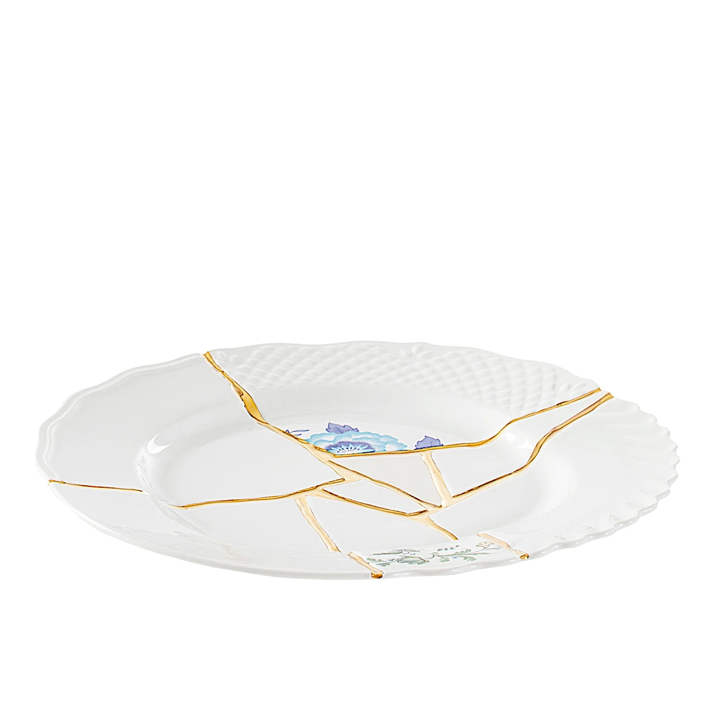 Обеденная тарелка Kintsugi, 27,5 см от Seletti