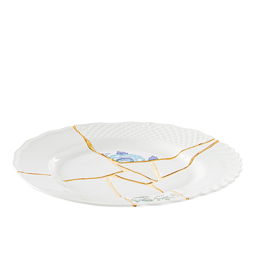 Обеденная тарелка Kintsugi, 27,5 см от Seletti
