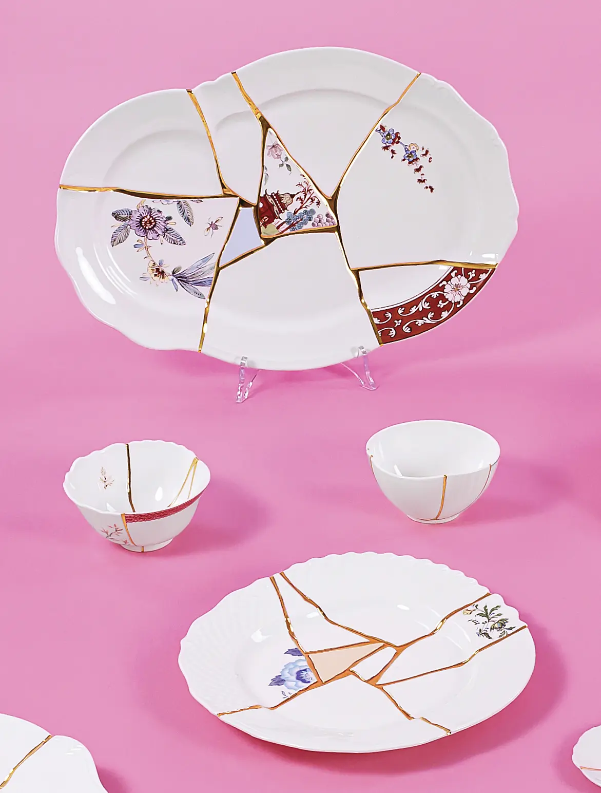 Обеденная тарелка Kintsugi, 27,5 см