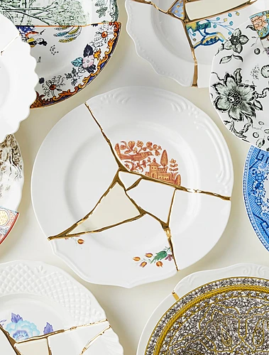 Обеденная тарелка Kintsugi, 27,5 см