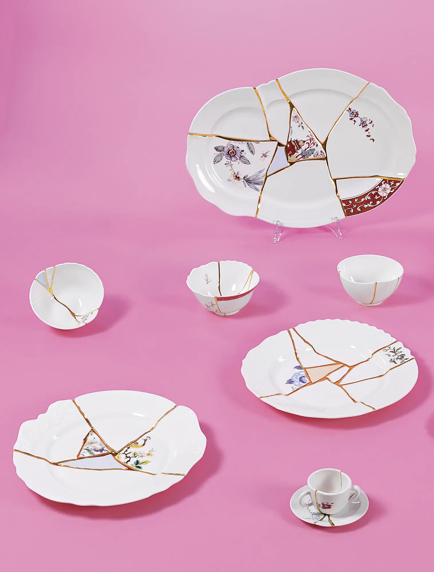 Обеденная тарелка Kintsugi, 27,5 см