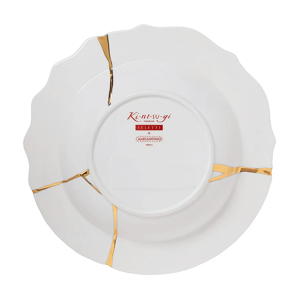 Суповая тарелка Kintsugi, 24 см от Seletti