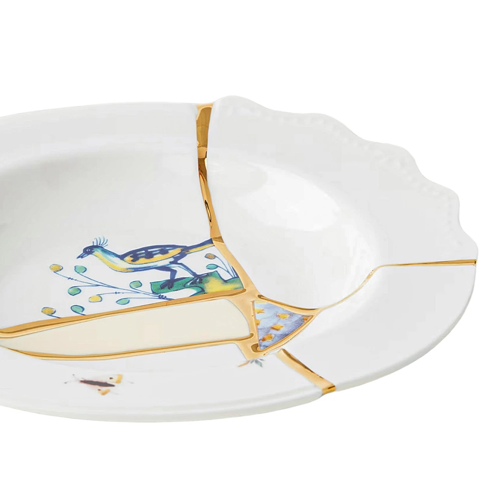 Суповая тарелка Kintsugi, 24 см от Seletti