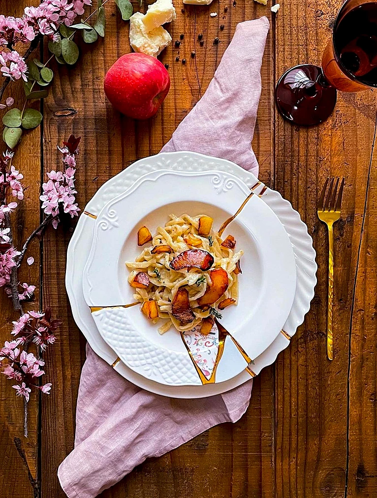 Суповая тарелка Kintsugi, 22 см от Seletti