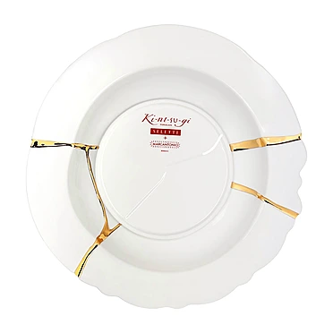 Суповая тарелка Kintsugi, 22 см