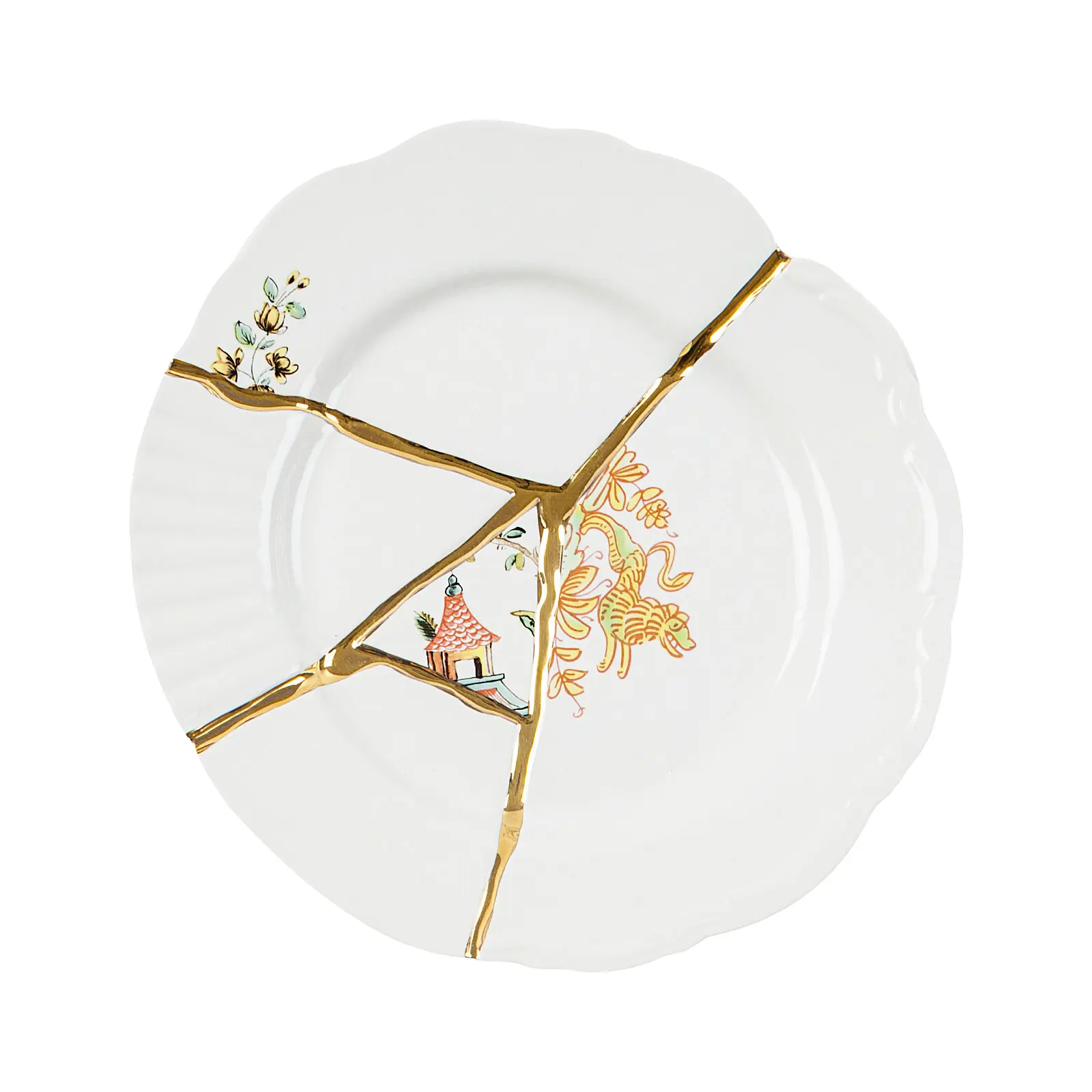 Закусочная тарелка Kintsugi, 21 см