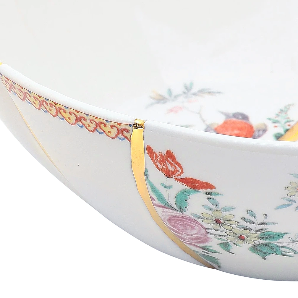 Сервировочный салатник Kintsugi, 21 см от Seletti