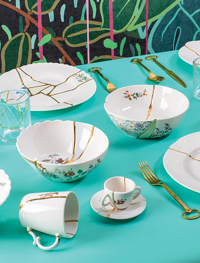 Сервировочный салатник Kintsugi, 21 см от Seletti