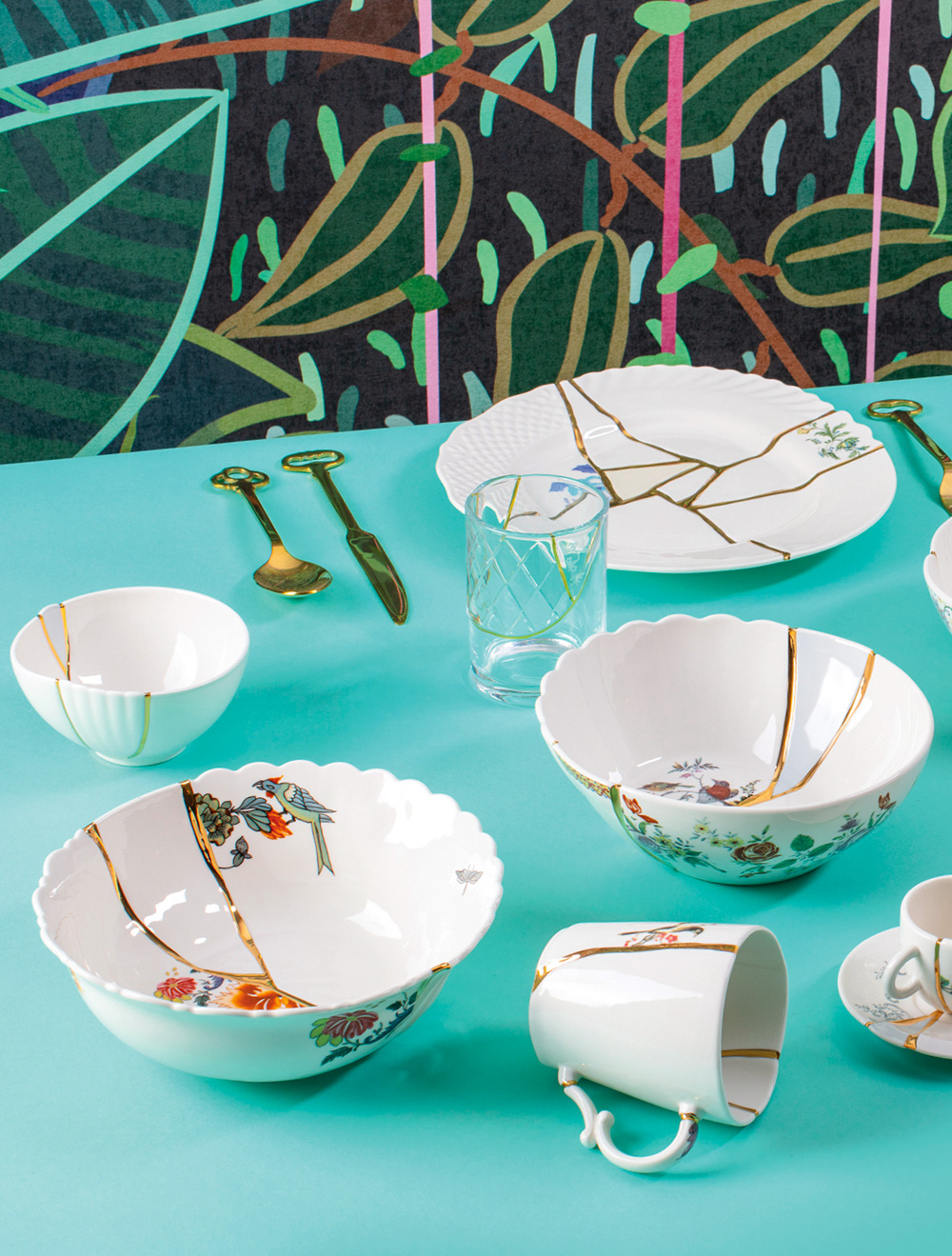 Сервировочный салатник Kintsugi, 19 см