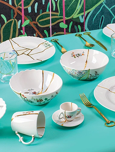 Сервировочный салатник Kintsugi, 21 см