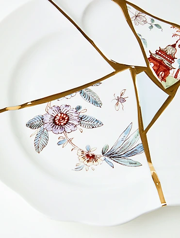 Плоское блюдо Kintsugi, 42,5 см