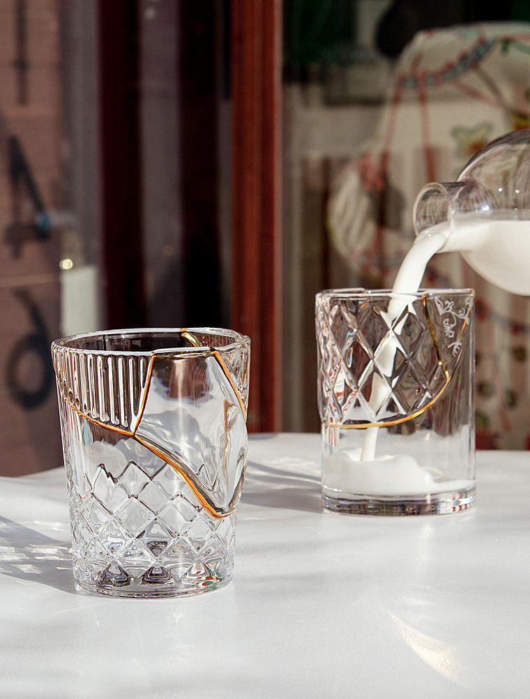 Стакан для воды Kintsugi, 250 мл от Seletti
